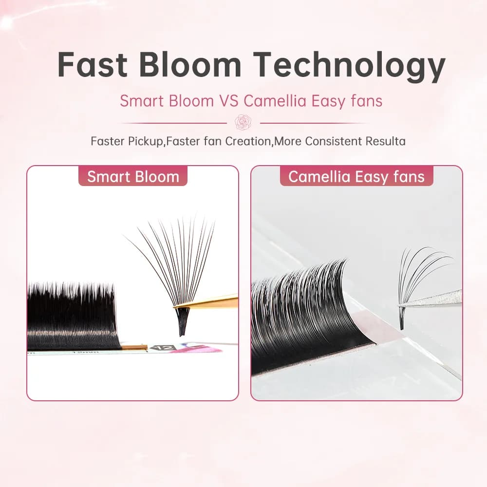 رموش Easy Fanning Smart Bloom بأطوال مختلطة