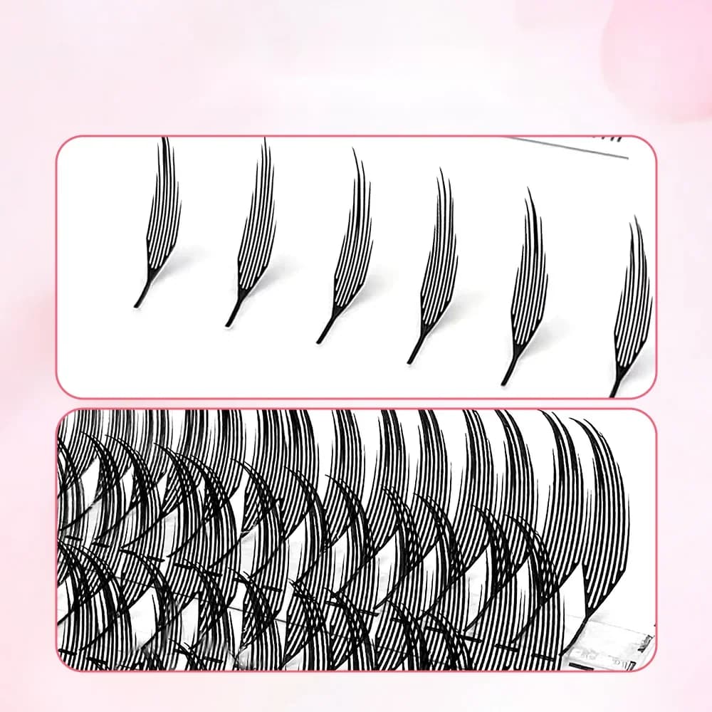 رموش صناعية جاهزة على شكل ريشة (Premade Fan)